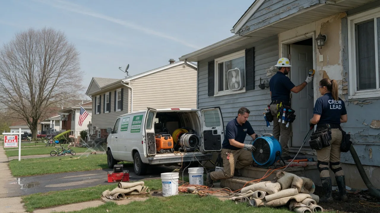 Flood Cleanup in La Crosse, KS near me