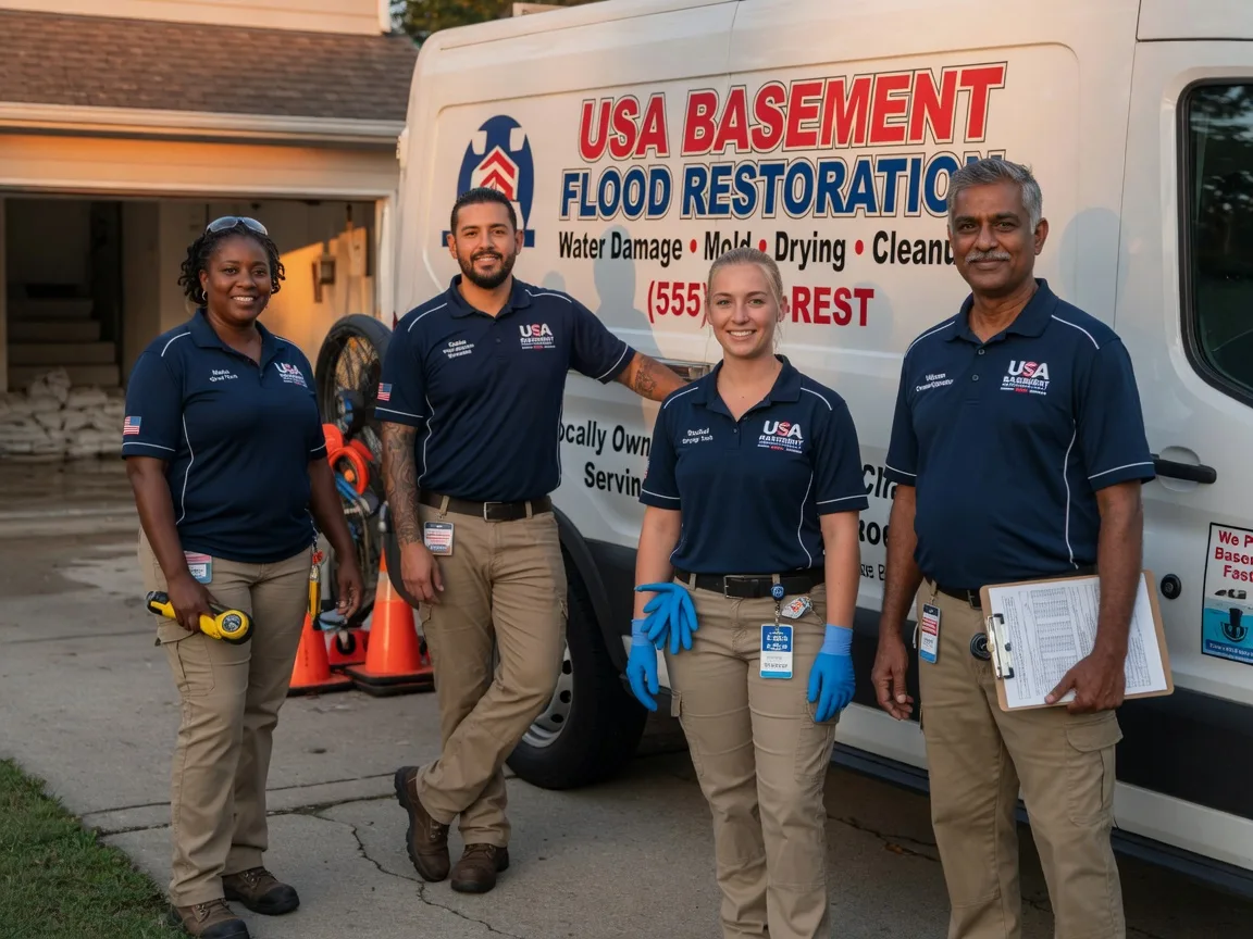 Basement Flood Cleanup company in La Crosse, KS